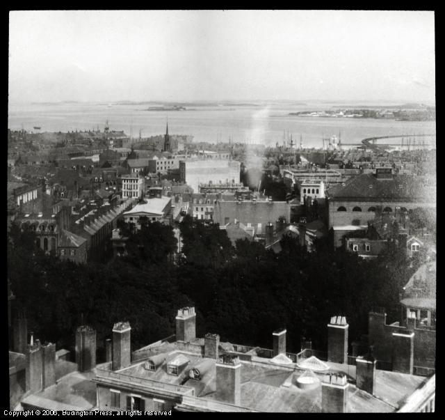 View over Boston South East from State House